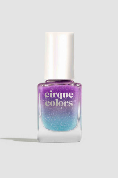 Purple to Aqua Blue Thermal Mood Color-Changing Nail Polish 