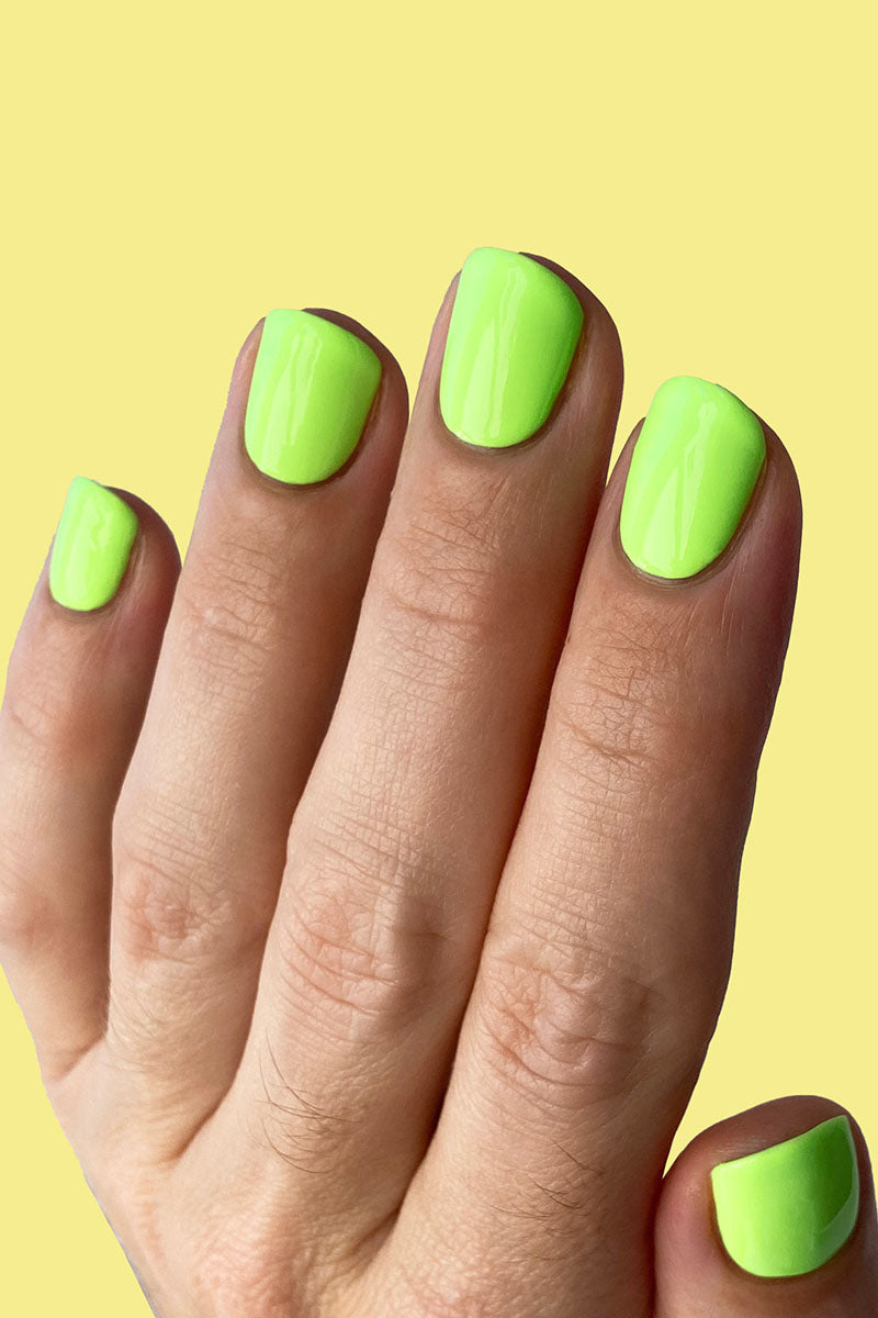 green nail polish colors