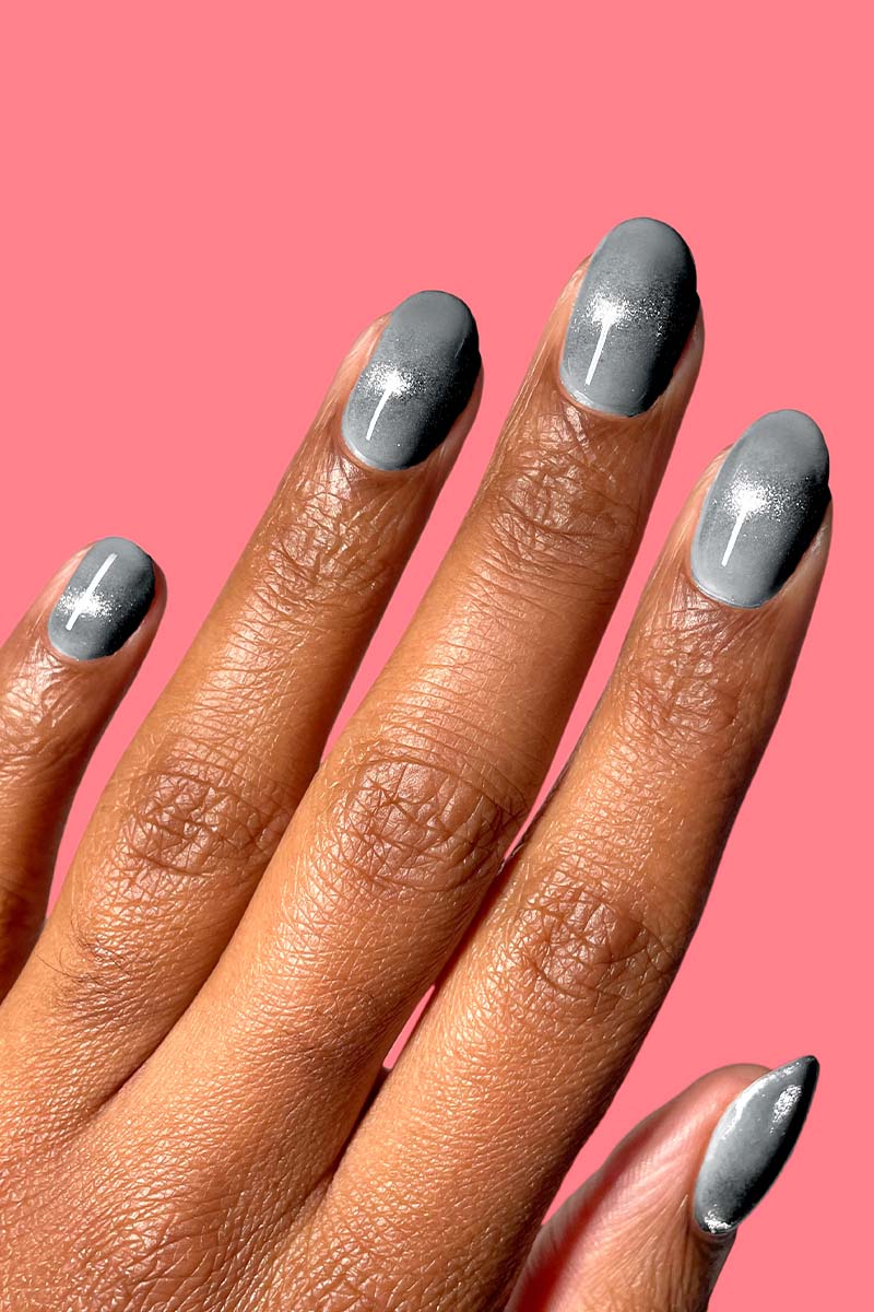 Buy Rebellion Color Perfection Nail Enamel - 12ml | Silver glitter - Silver  Success GR12 | High Glitter reflection | 21 free | Quick-Drying | Super  glossy | Curved thick Applicator |